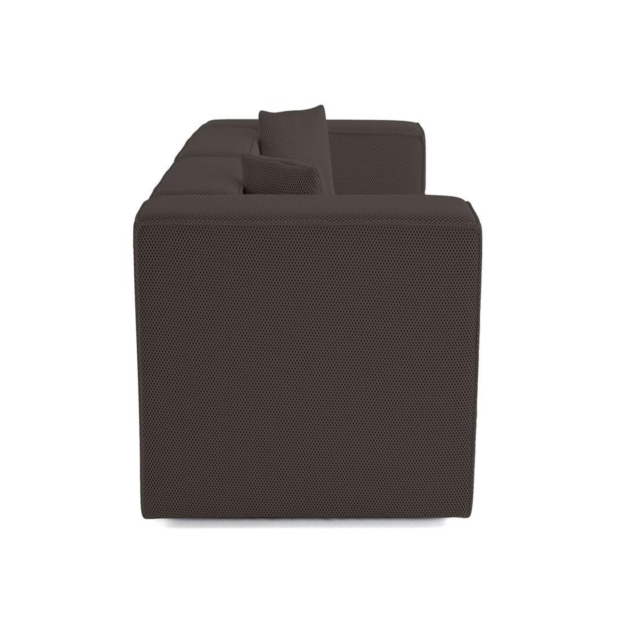 Voir la diapositive 4 : LISA DESIGN Arty - canapé modulable 2 places - en tissu mailles 3d