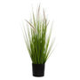 Voir la diapositive 1 : ATMOSPHERA Plante Artificielle  Herbe Bunch  70cm Vert