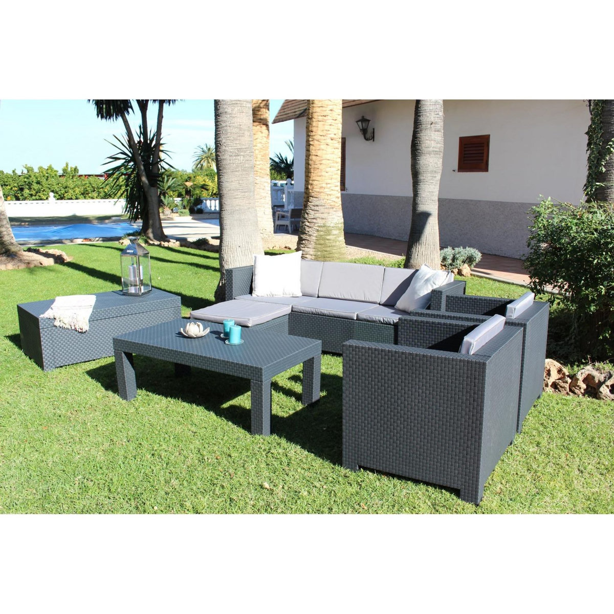 CONCEPT USINE Coffre de jardin TROPEA