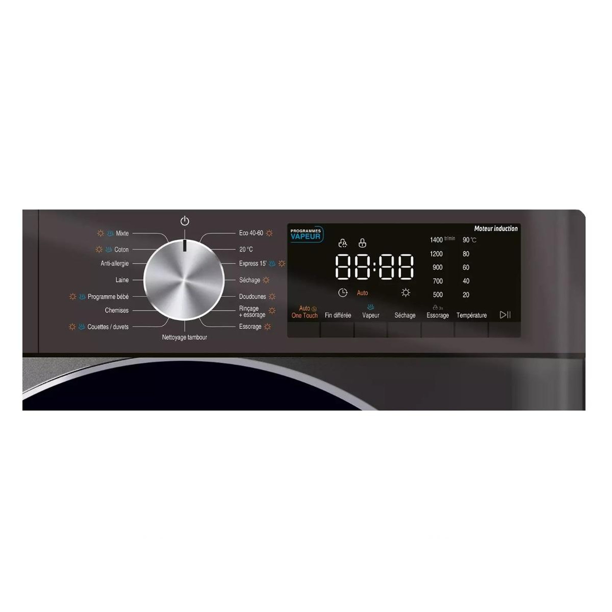 Voir la diapositive 4 : Fagor Lave-linge séchant frontal 10/6 kg 1400 tours/min - flsf10614ids/1