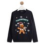 Voir la diapositive 1 : INEXTENSO Pull de noël "Winter party" garçon
