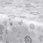Voir la diapositive 3 : HABITABLE Nappe en toile cirée rectangulaire Paco - 140 x 250 cm - Gris