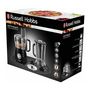 Voir la diapositive 2 : Russell Hobbs Robot Multifonction - RUSSELL HOBBS - Matte Black 24732-56 - 600 W - Bol 2,5 L - Lames inox - Disque réversible - Noir mat