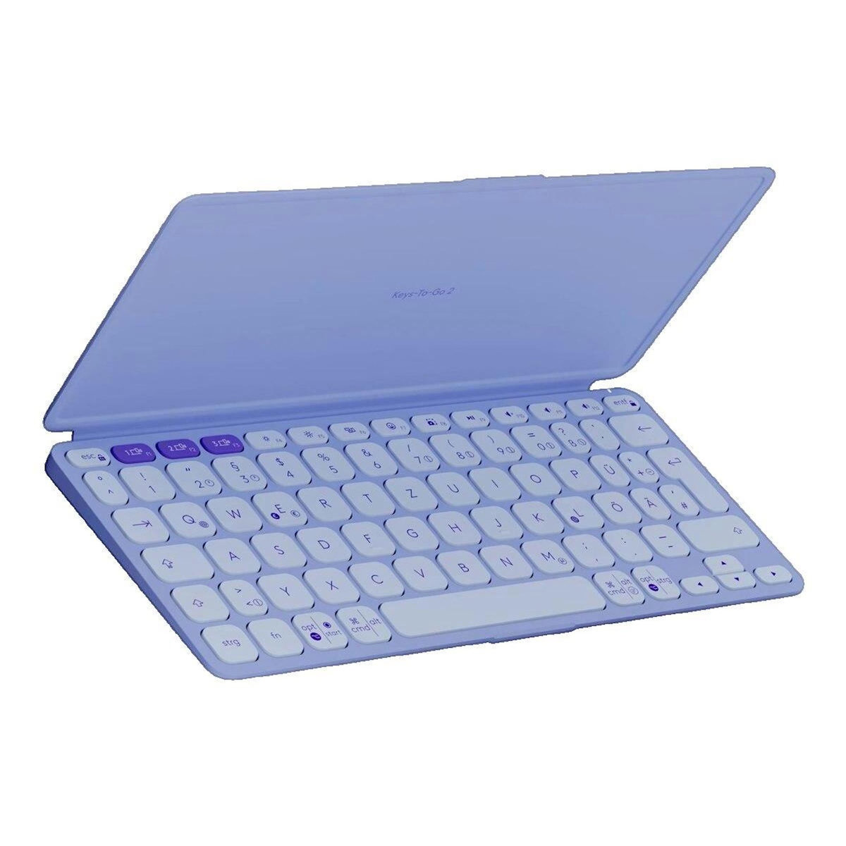 Logitech Clavier Logitech Keys-To-Go 2 sans fil lilas