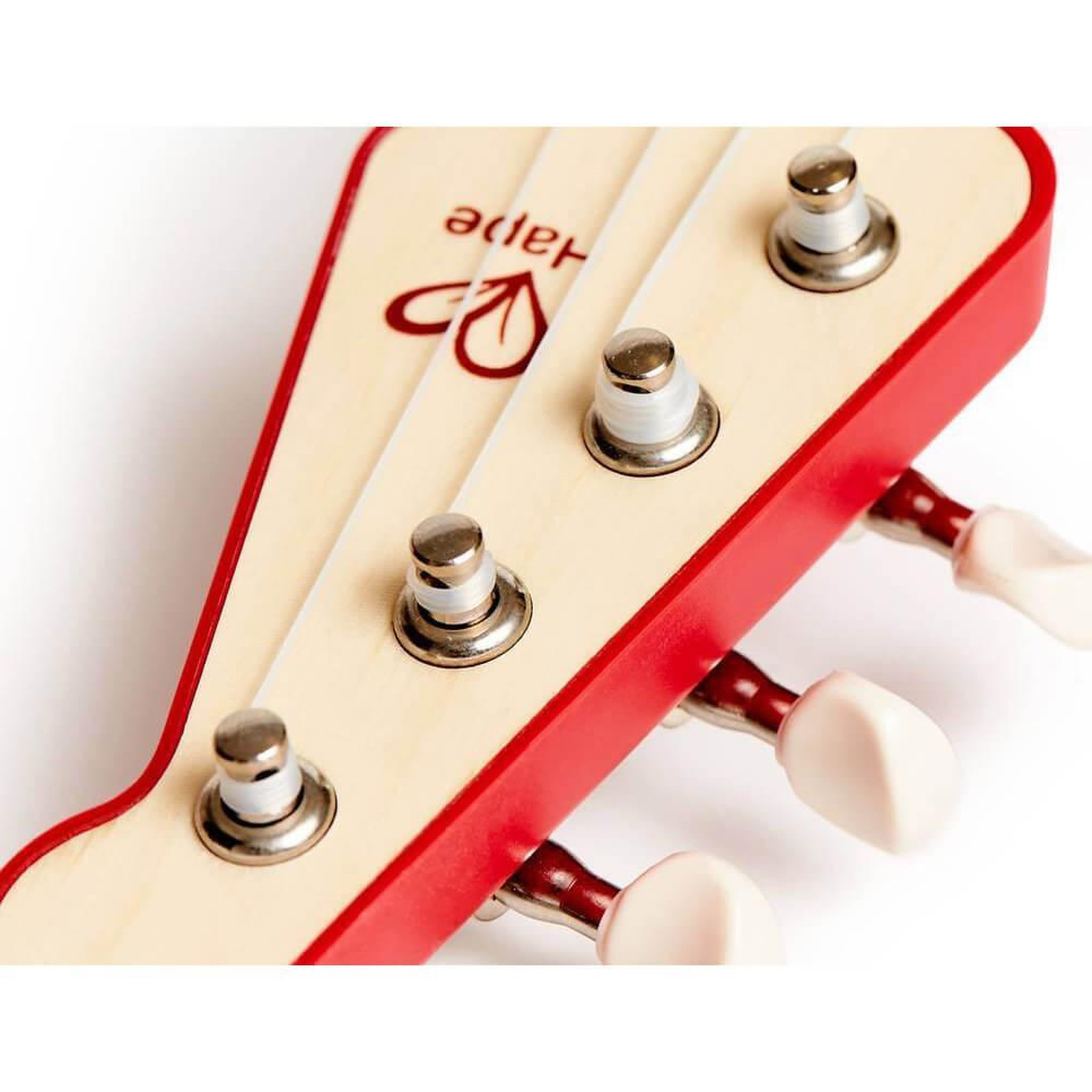 Voir la diapositive 6 : Hape Ukulele électrique avec apprentissage interactif rouge
