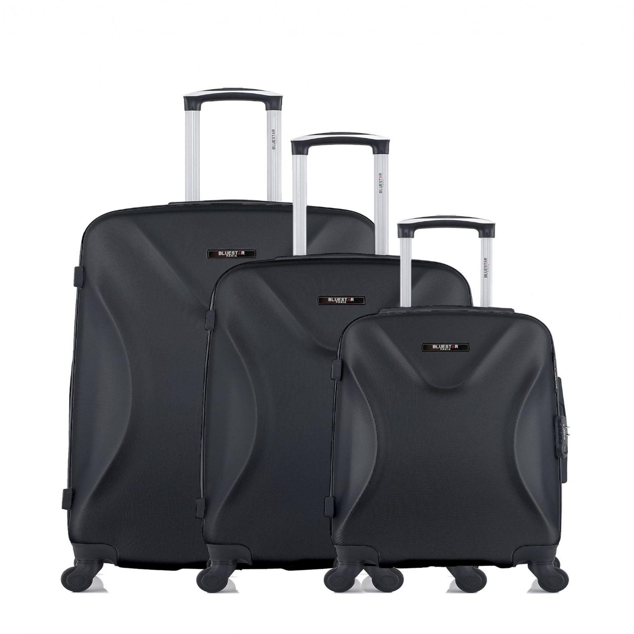 HERO Bluestar - set de 3 valises garibaldi 75 cm 4 roues
