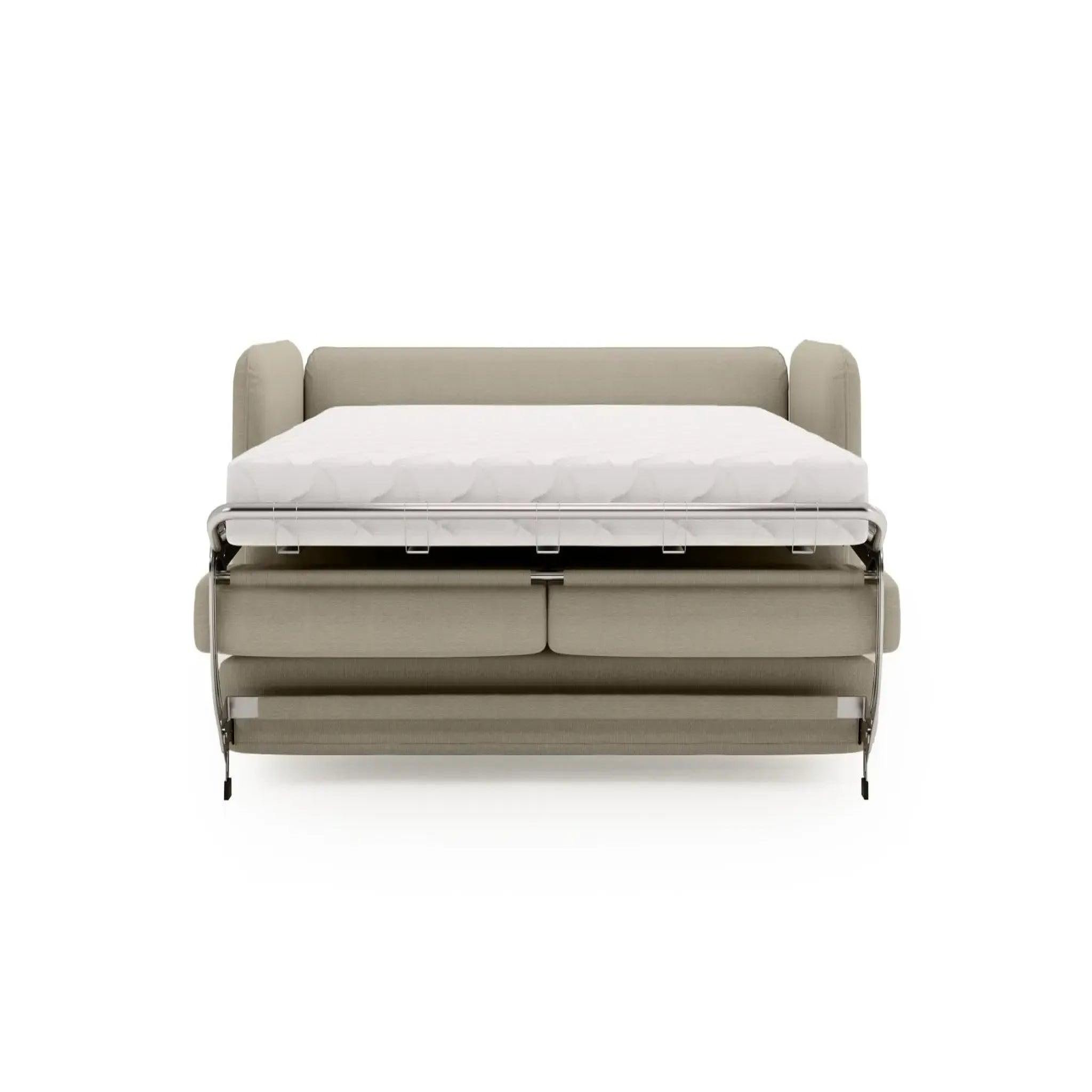 Voir la diapositive 6 : CASANOVA PARIS Vicky - canapé droit convertible tissu lisse 2 places