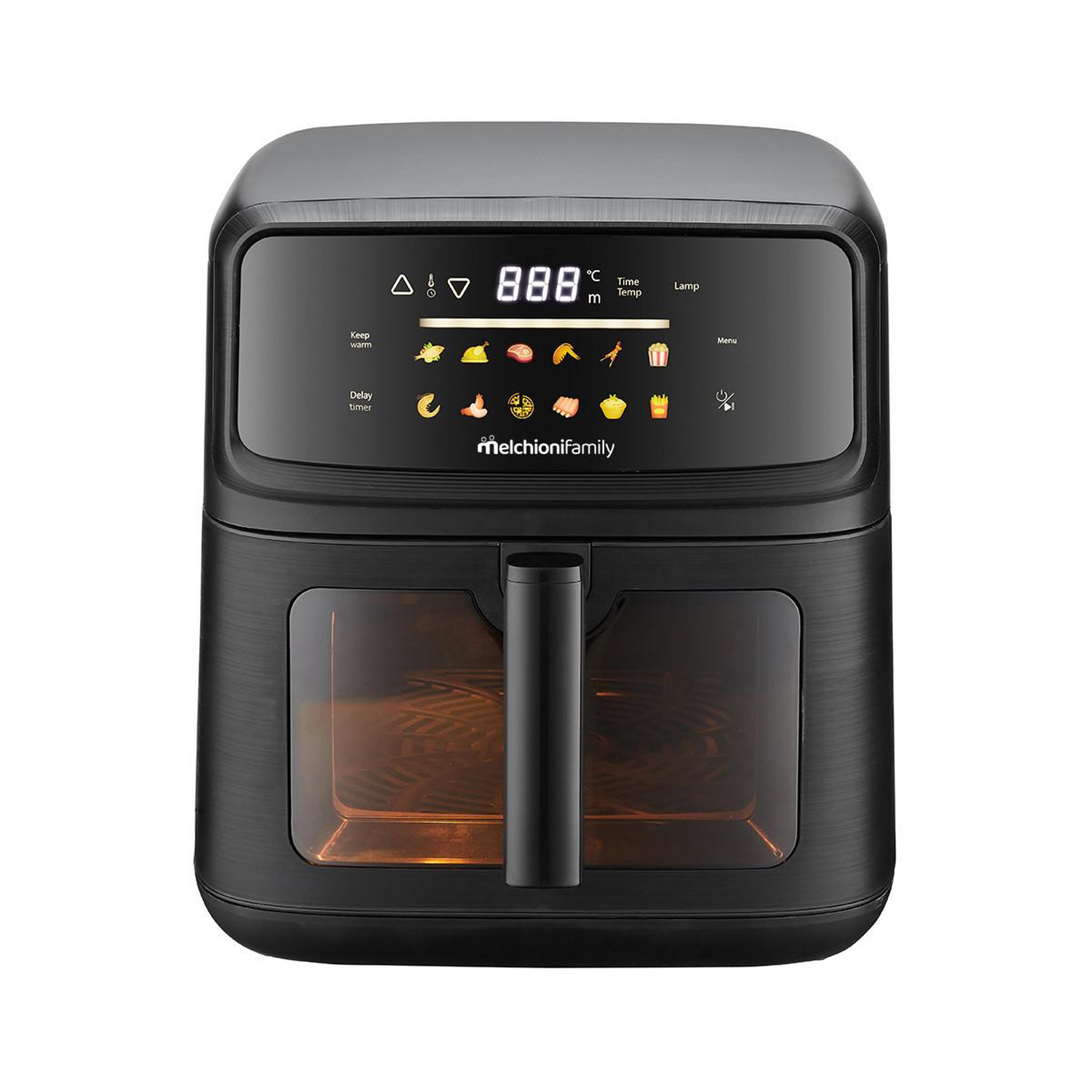 Voir la diapositive 3 : MELCHIONI Melchioni martina 10l unique autonome 2100 w friteuse d'air chaud noir