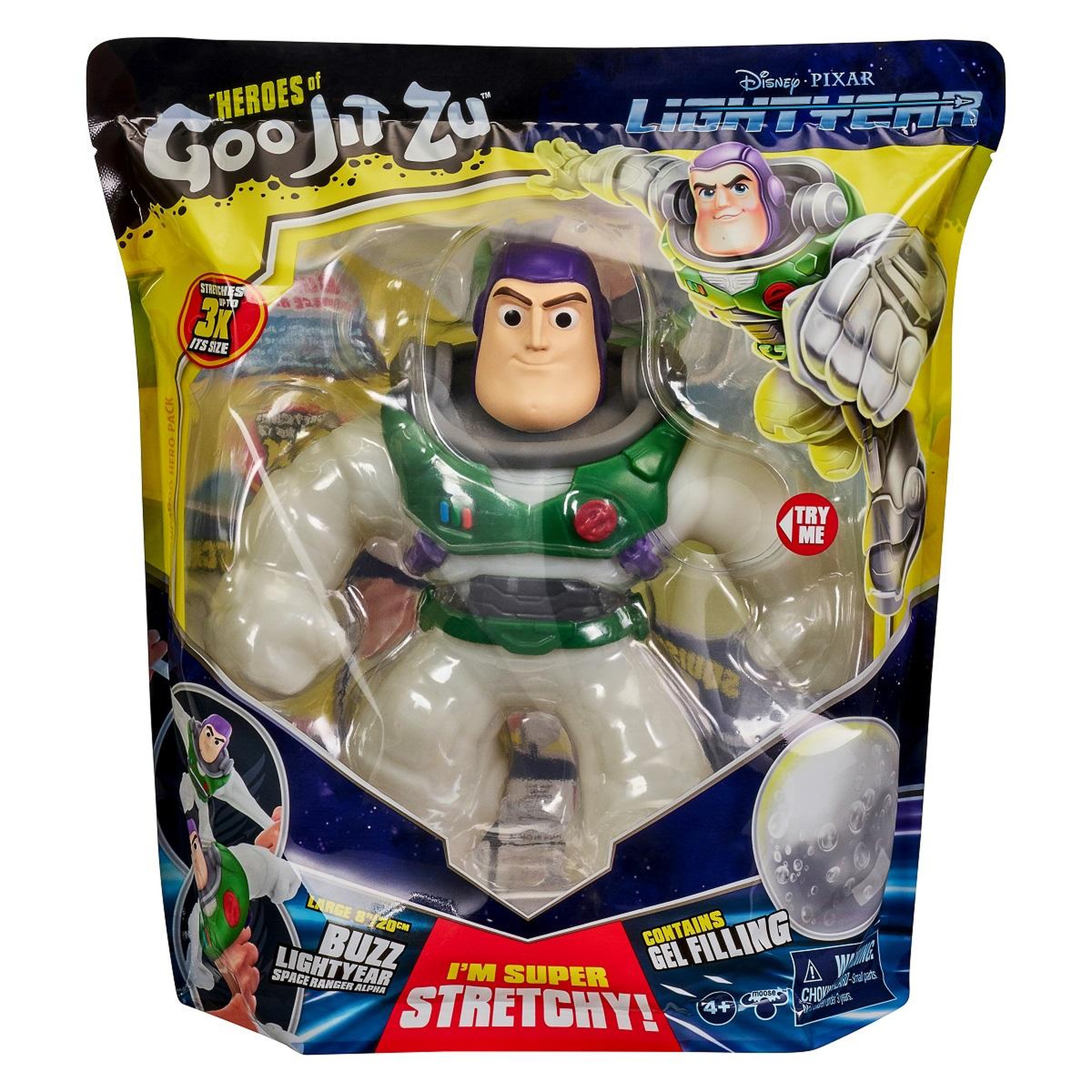 Voir la diapositive 3 : MOOSE TOYS Figurine Supagoo Buzz l'éclair 21 cm - Goo Jit Zu 