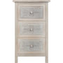 Voir la diapositive 2 : ATMOSPHERA Commode ethnique Hina - L. 48 x H. 80 cm - Gris