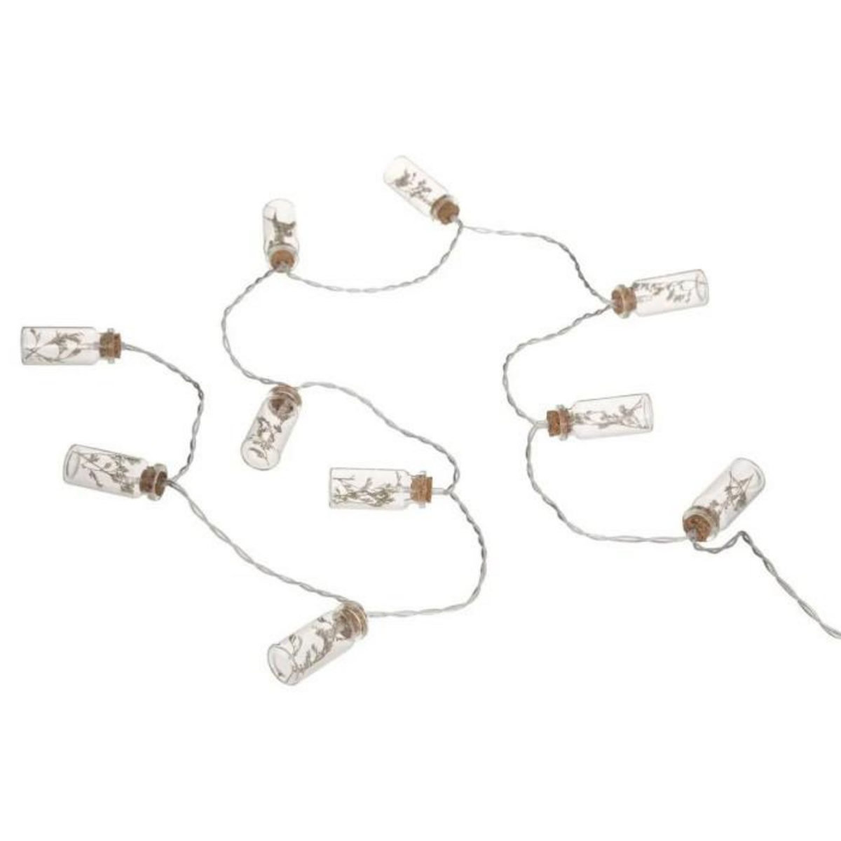 ATMOSPHERA Guirlande Lumineuse Led  10 Fleurs  165cm Naturel