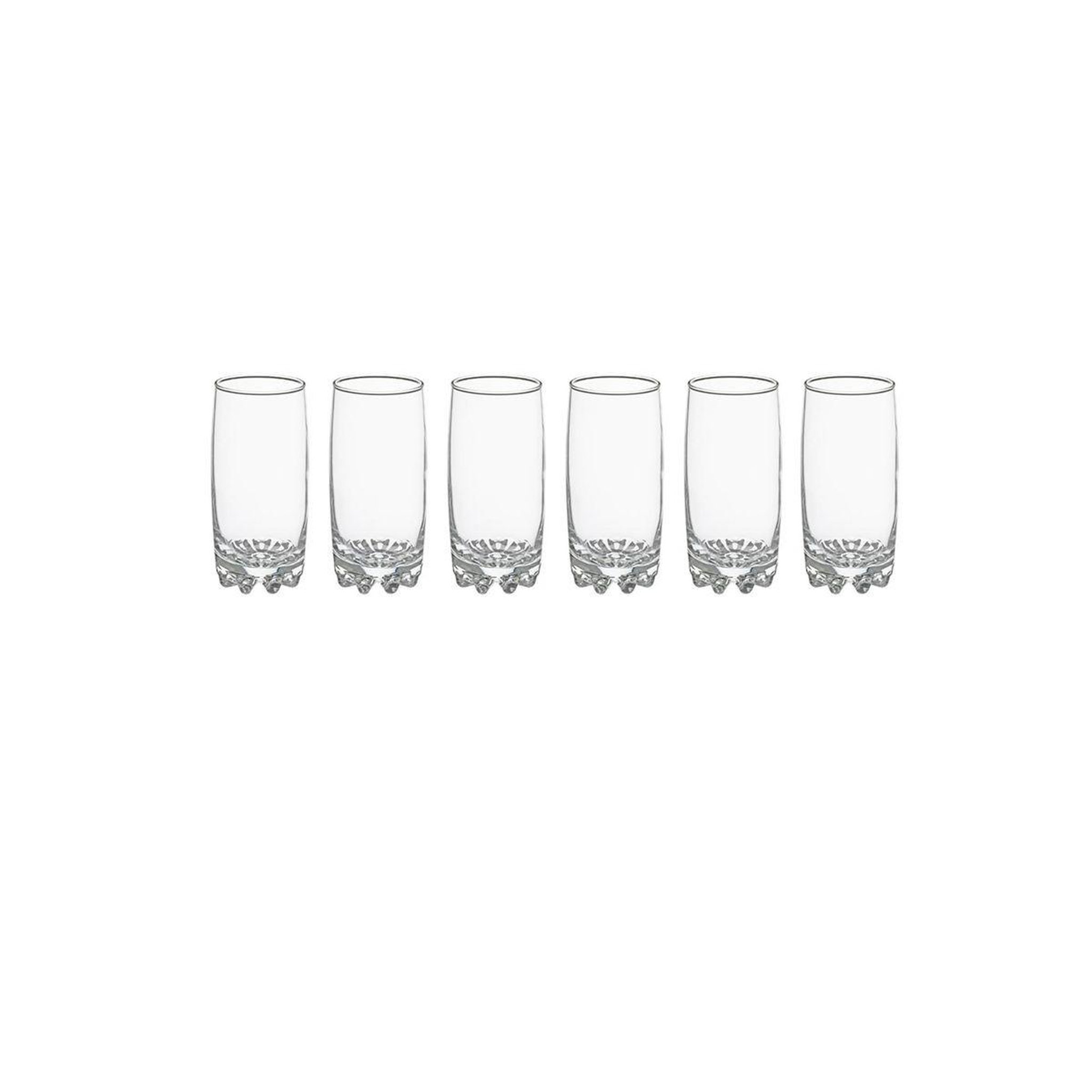 Voir la diapositive 2 : SECRET DE GOURMET Lot de 6 Verres à Eau  Sylvana  38cl Transparent