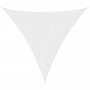 Voir la diapositive 2 : VIDAXL Voile de parasol tissu oxford triangulaire 3,6x3,6x3,6 m blanc