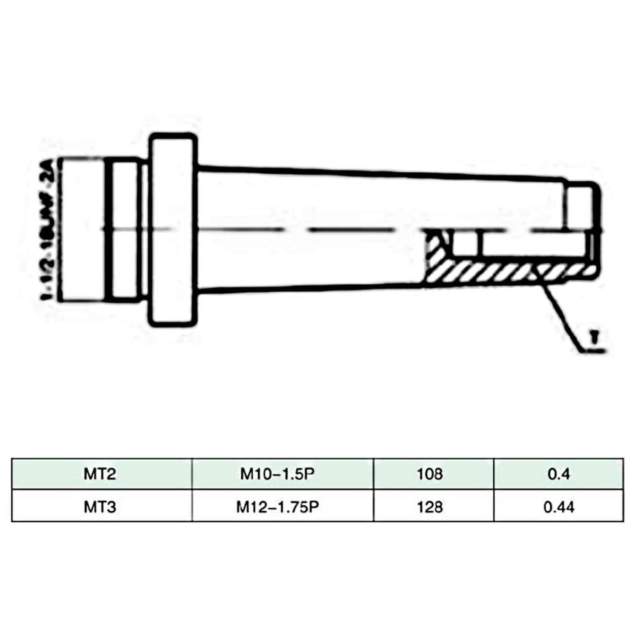 Voir la diapositive 6 : VIDAXL Jeu d'outils d'alesage 15 pcs 50 mm Tete d'alesage MT3-F1-12
