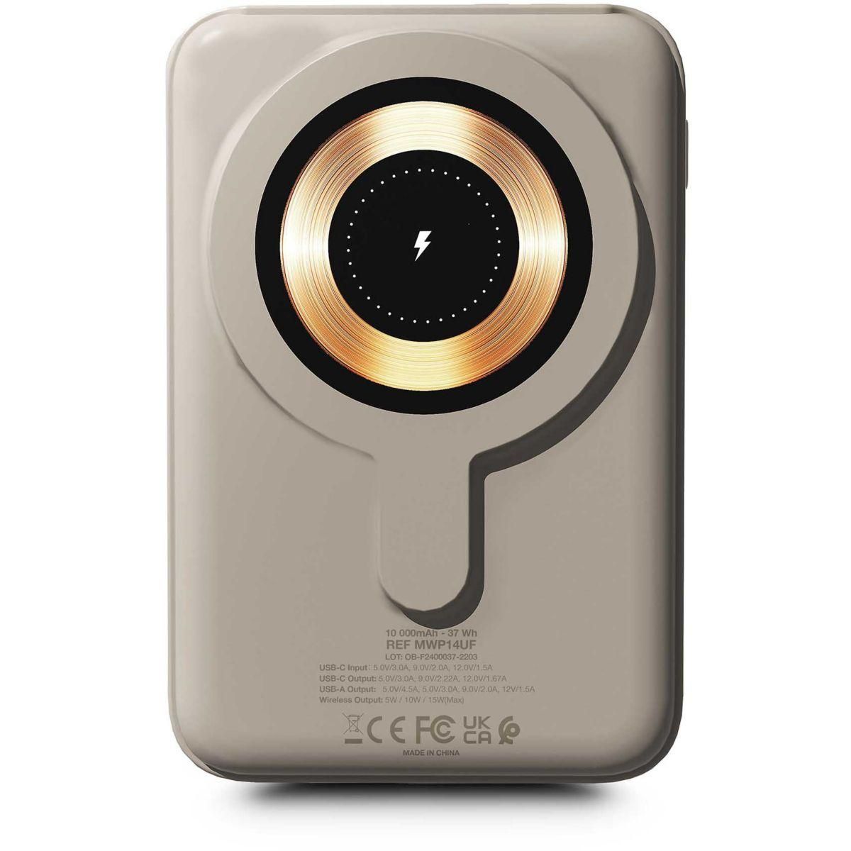 URBAN FACTORY Batterie externe 10 000 mAh MagSafe