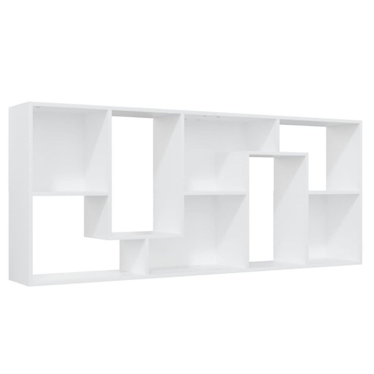 VIDAXL Bibliotheque Blanc 67x24x161 cm Bois d'ingenierie