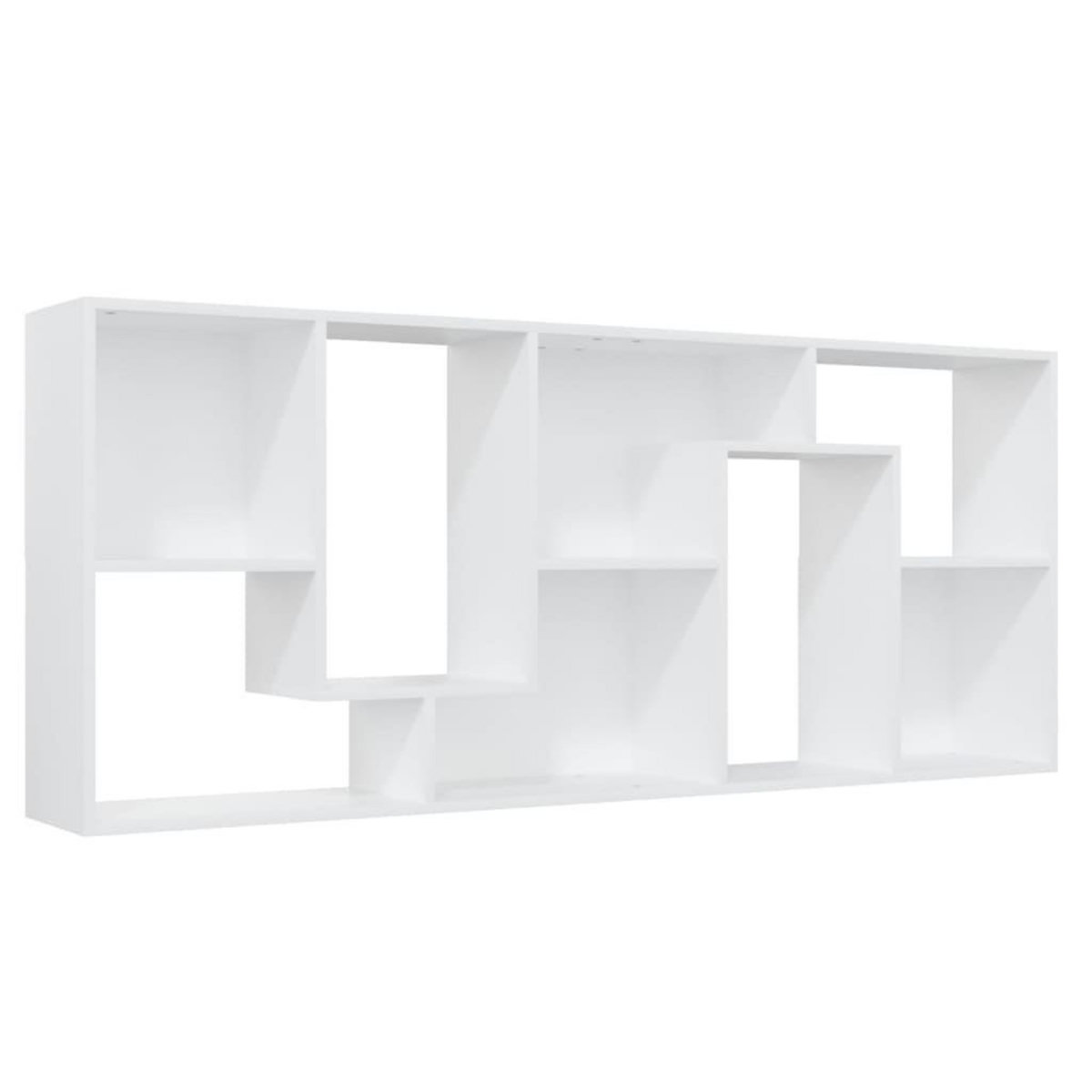 VIDAXL Bibliotheque Blanc 67x24x161 cm Bois d'ingenierie