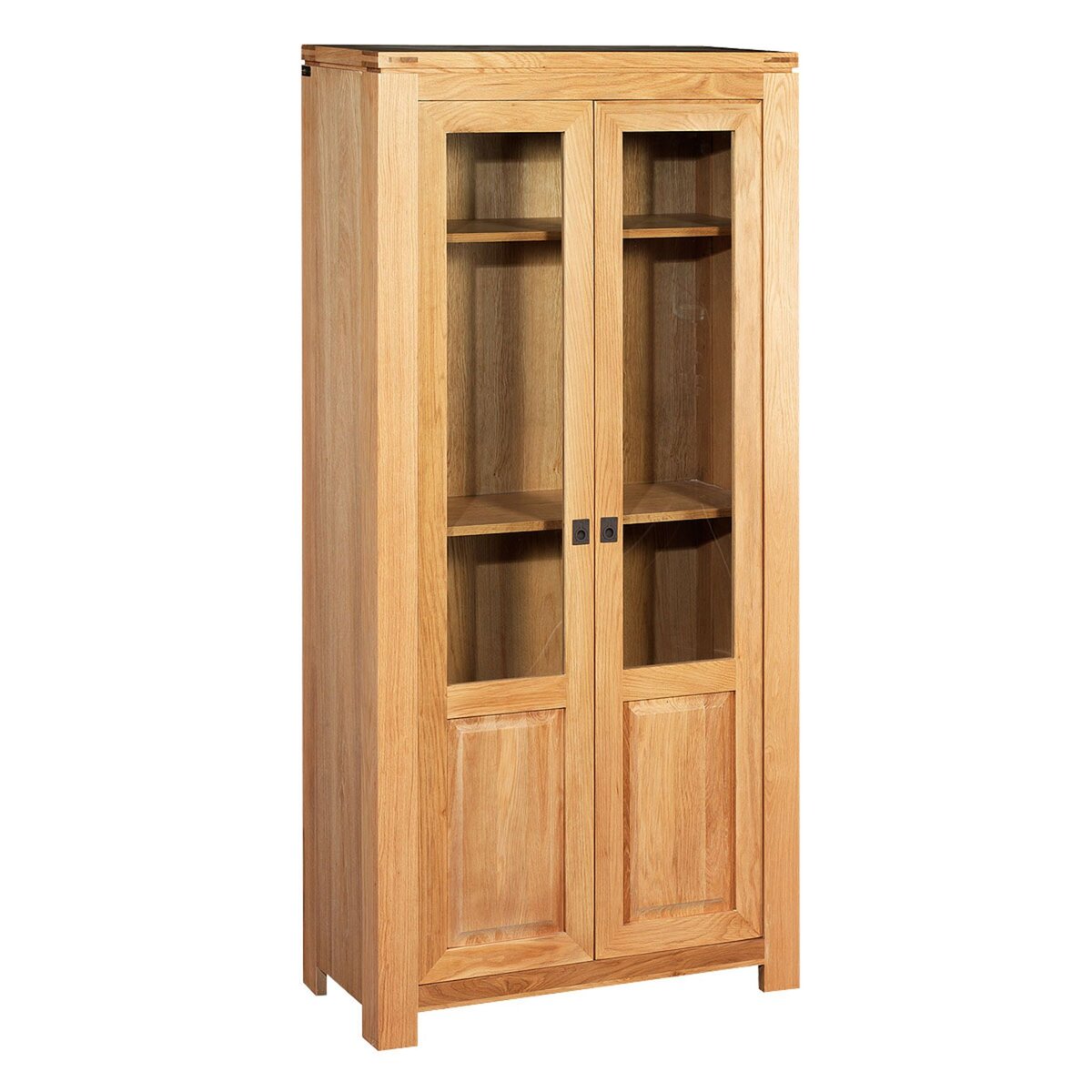 VITRINE BOSTON chêne blanchi