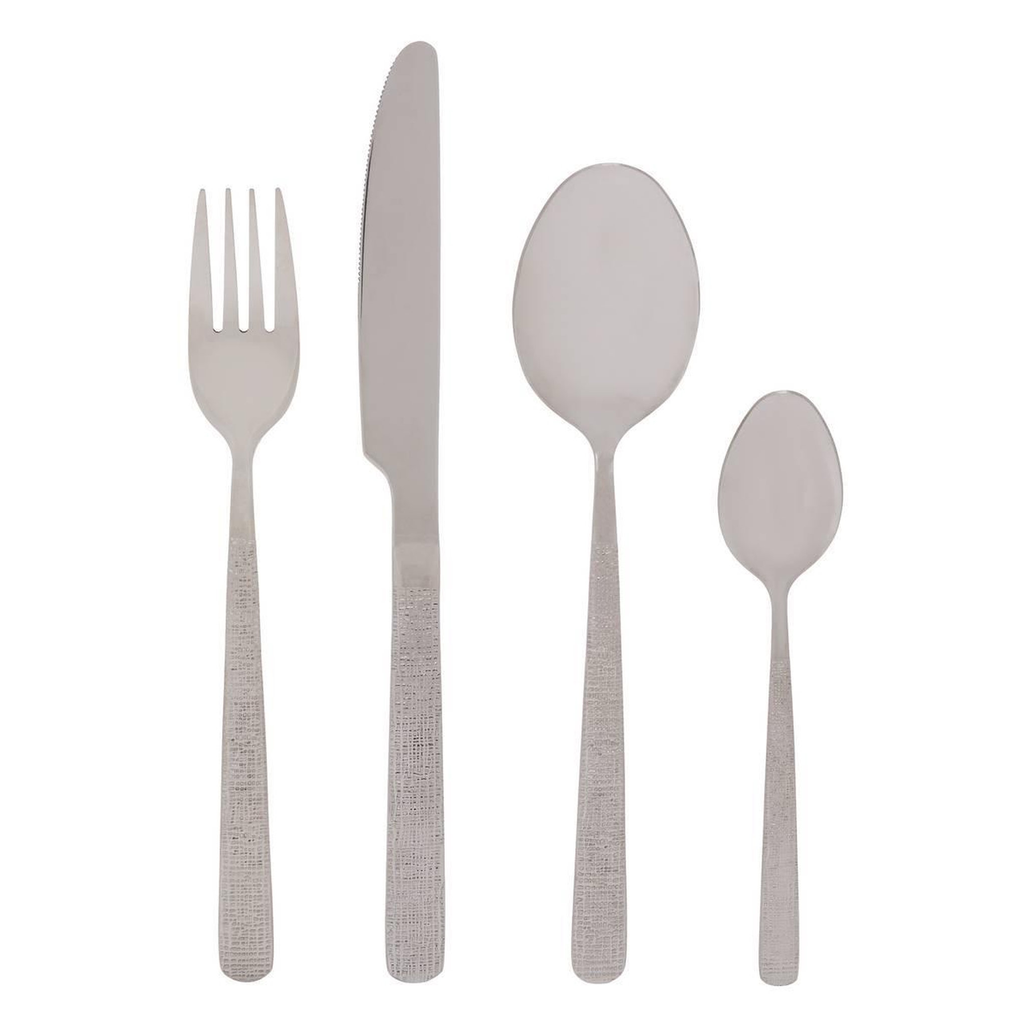 SECRET DE GOURMET Ménagère 16 pièces en inox  livi  27cm argent