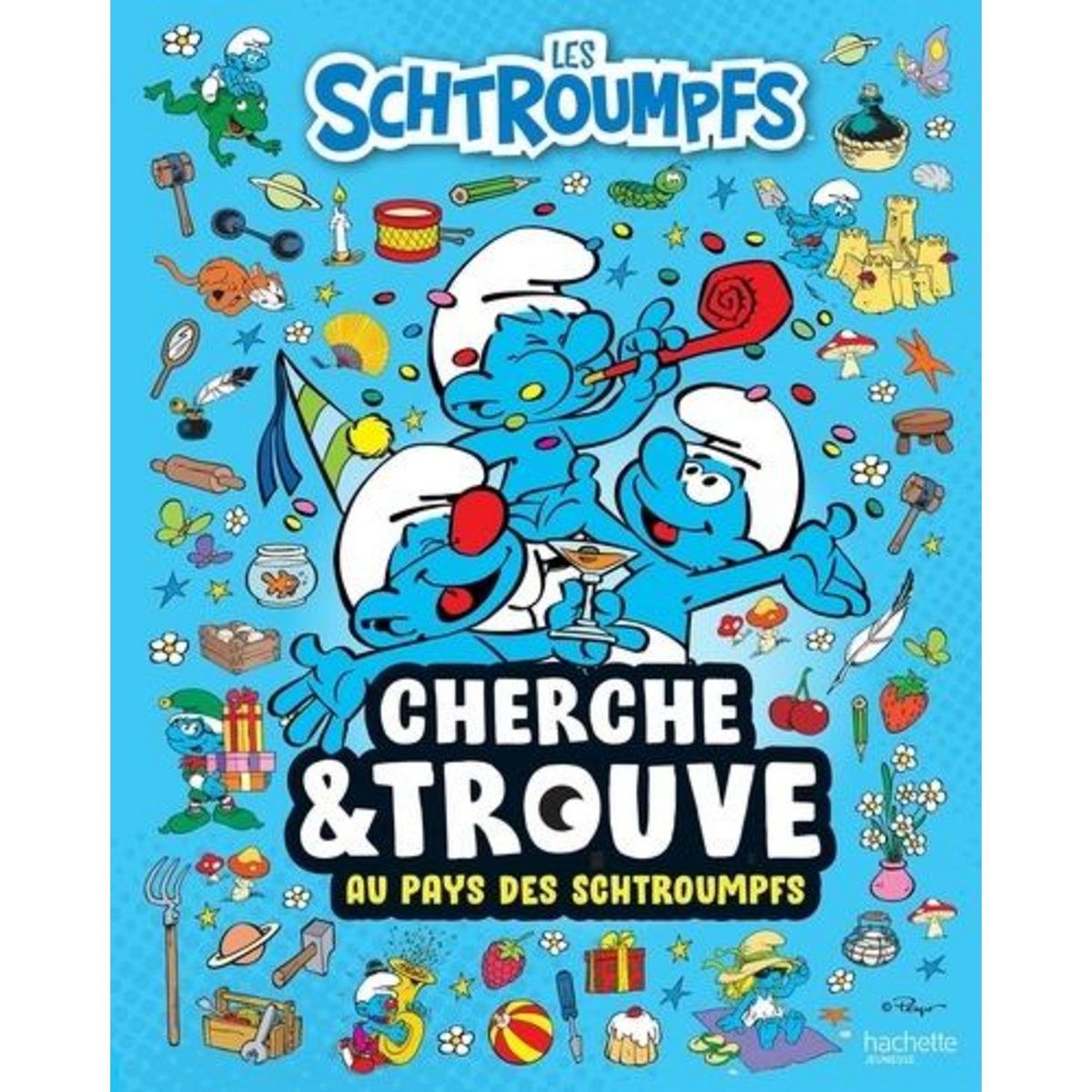CHERCHE ET TROUVE AU PAYS DES SCHTROUMPFS, Peyo
