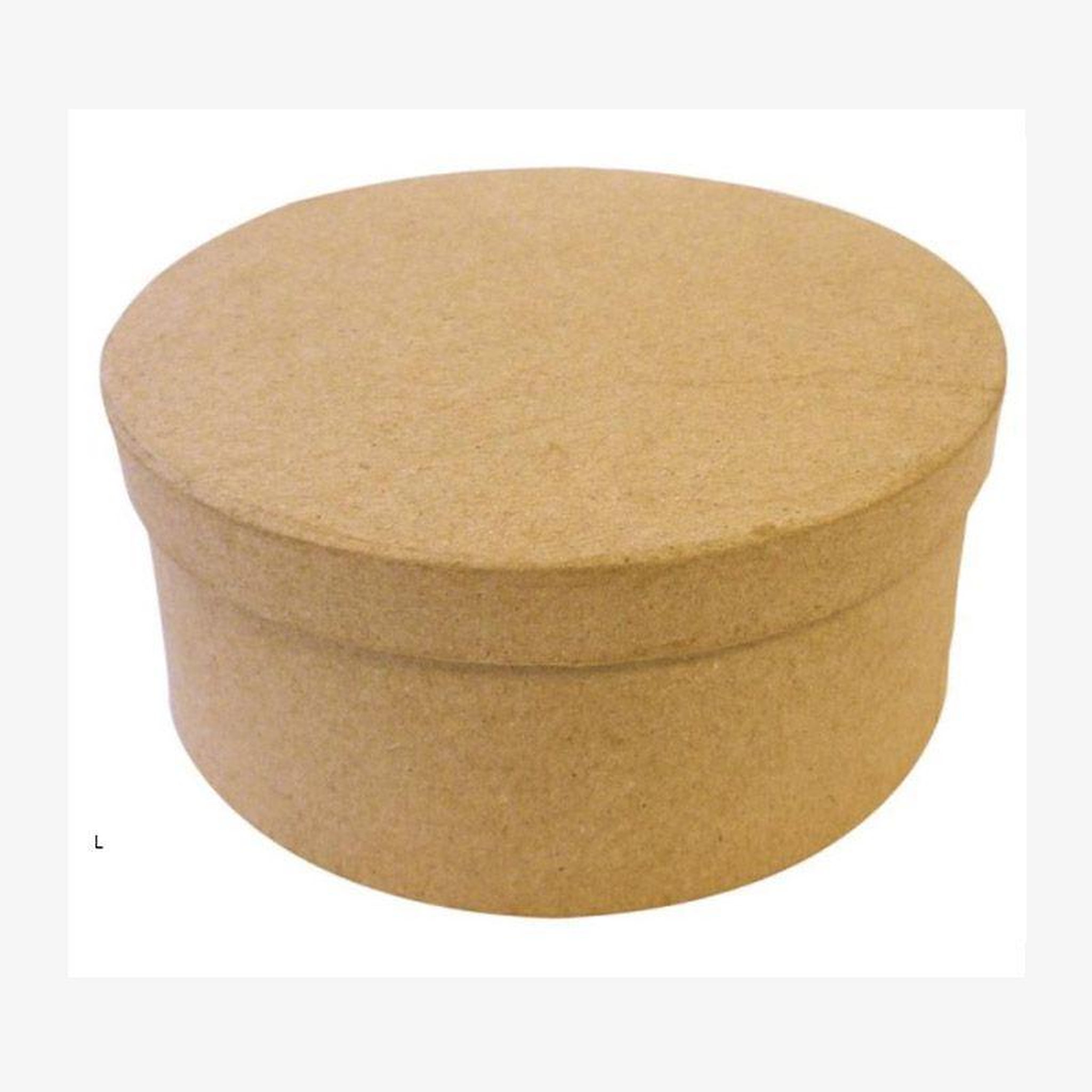 CREATIV COMPANY Boîte cylindrique en carton avec couvercle - 15 x Ø 28,5 cm
