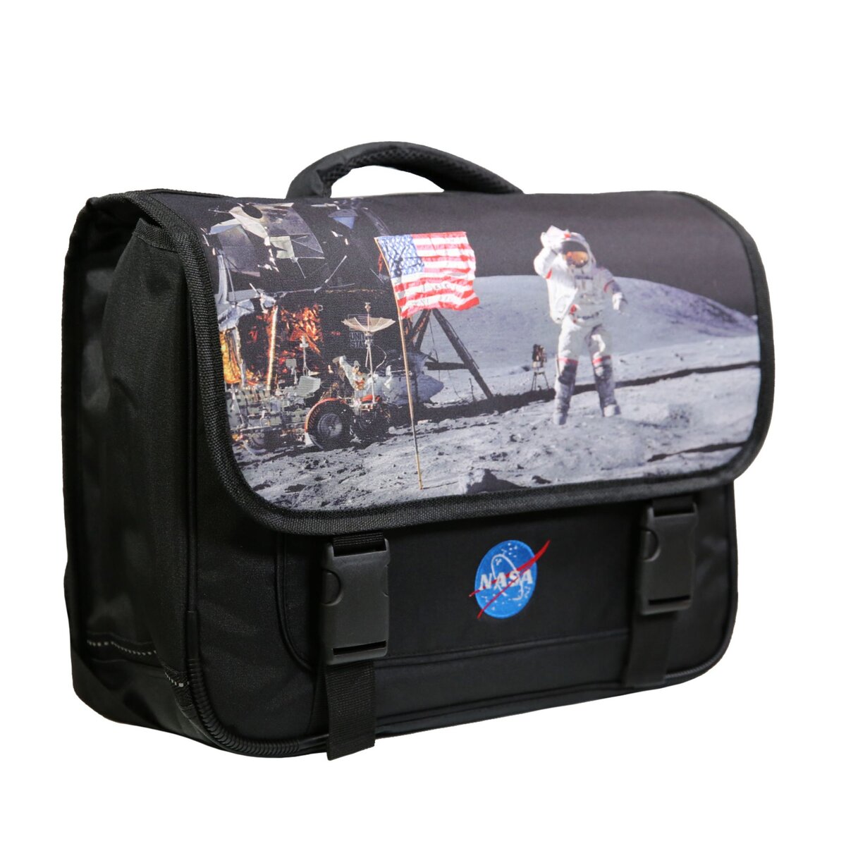 Bagtrotter Cartable 38 cm Nasa Astronaute Noir Bagtrotter pas cher