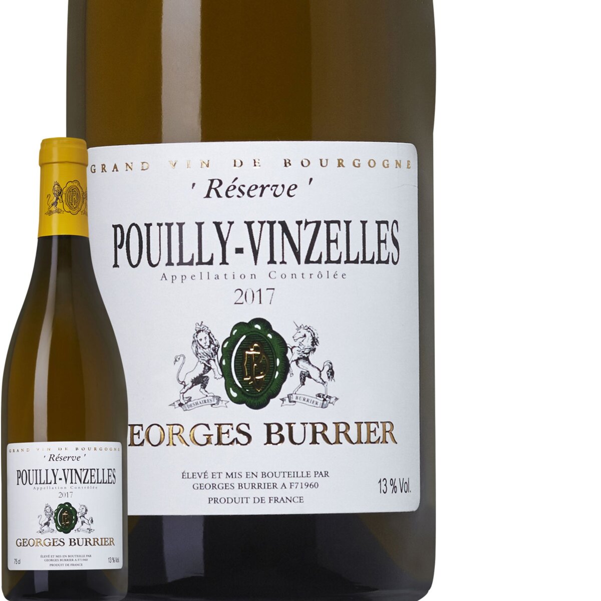  Georges Burrier Réserve Pouilly-Vinzelles Blanc 2017