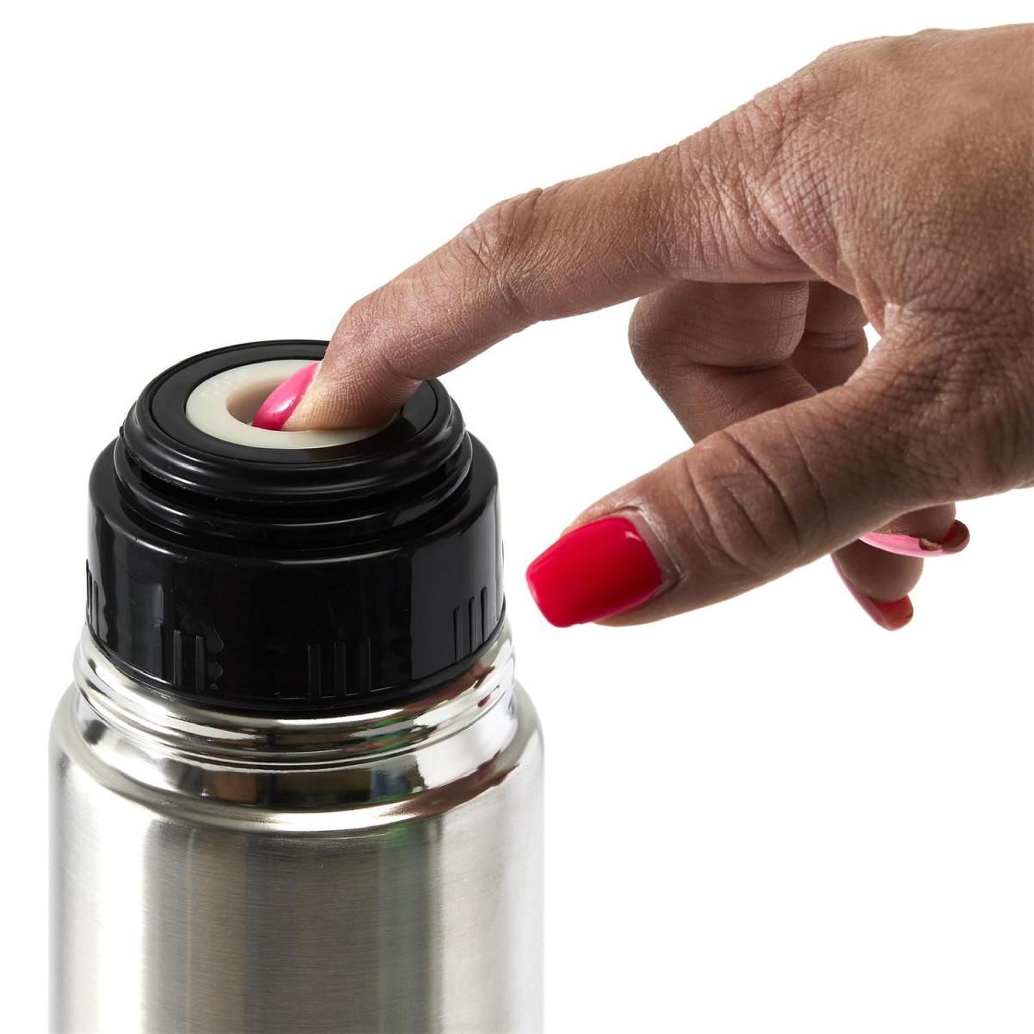 Voir la diapositive 4 : COOK CONCEPT Bouteille Isotherme Inox  Transport  1L Argent