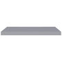 Voir la diapositive 4 : VIDAXL Etageres murales flottantes 4 pcs gris 80x23,5x3,8 cm MDF