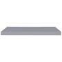 Voir la diapositive 4 : VIDAXL Etageres murales flottantes 4 pcs gris 80x23,5x3,8 cm MDF