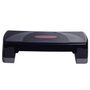 Voir la diapositive 6 : HOMCOM Step fitness aerobic stepper hauteur reglable surface antiderapante 78x29x20 cm