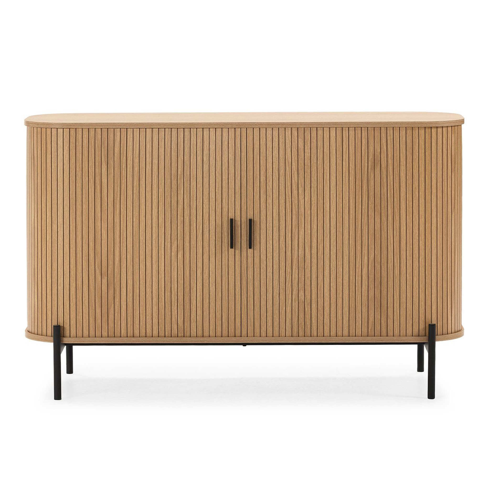 Voir la diapositive 4 : VS VENTA-STOCK Buffet Mónaco 2 portes effet Chêne