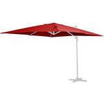 Habitat et Jardin Toile parasol déporté  Sun 3  - 3 x 3 m - Rouge