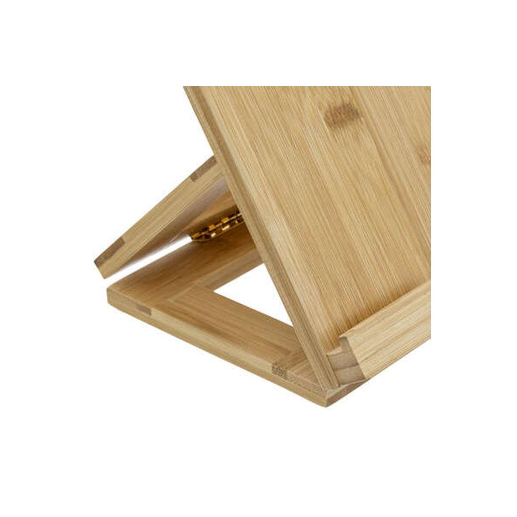 Voir la diapositive 3 : FIVE Support tablette  bambou  20x25cm naturel