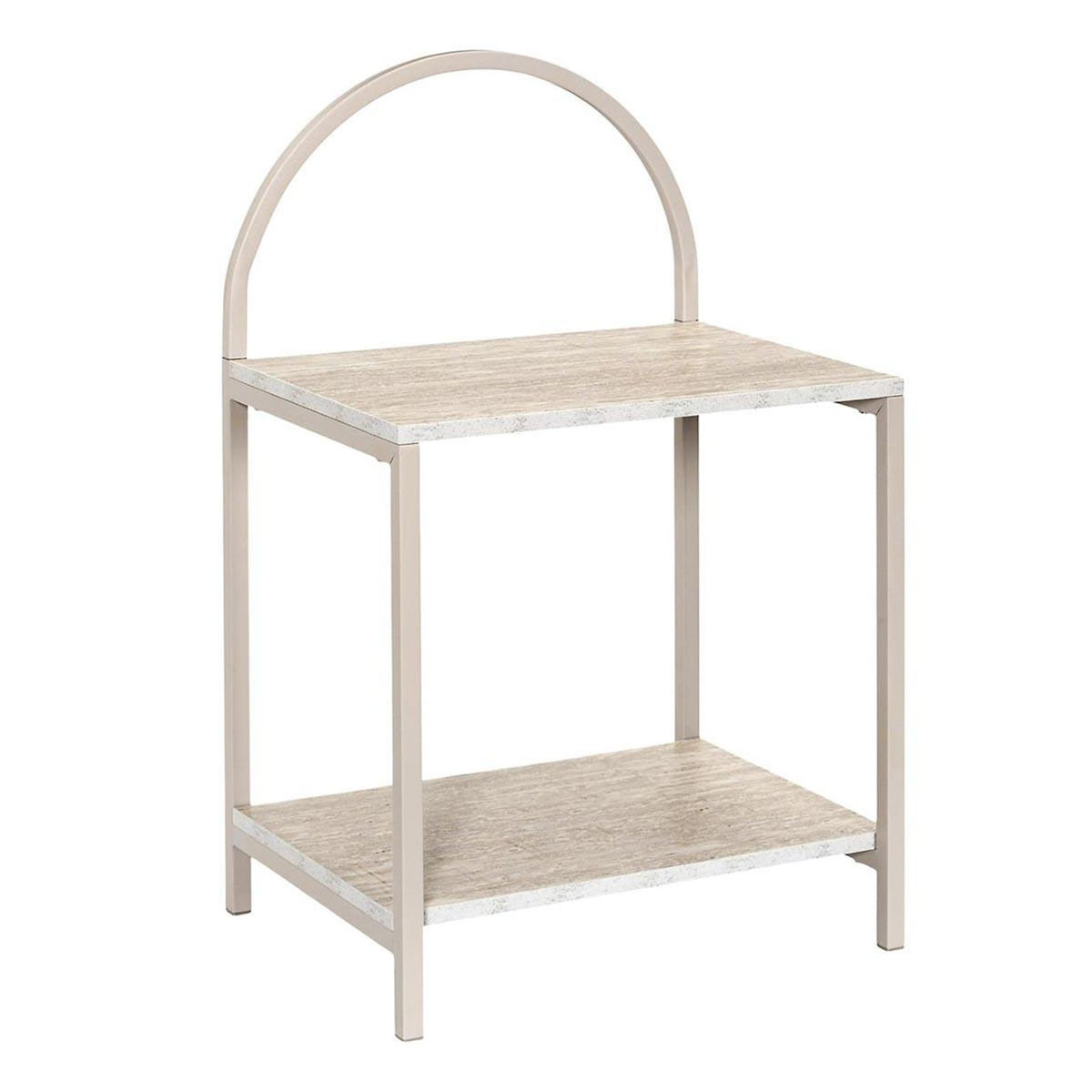 Paris Prix Table de Chevet Arche  Terra Nova  63cm Beige
