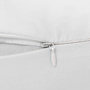 Voir la diapositive 2 : VIDAXL Coussin de grossesse en forme de J 54x(36 43) cm Blanc