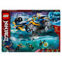 Voir la diapositive 1 : LEGO NINJAGO 71752 - Le bolide ninja sous-marin