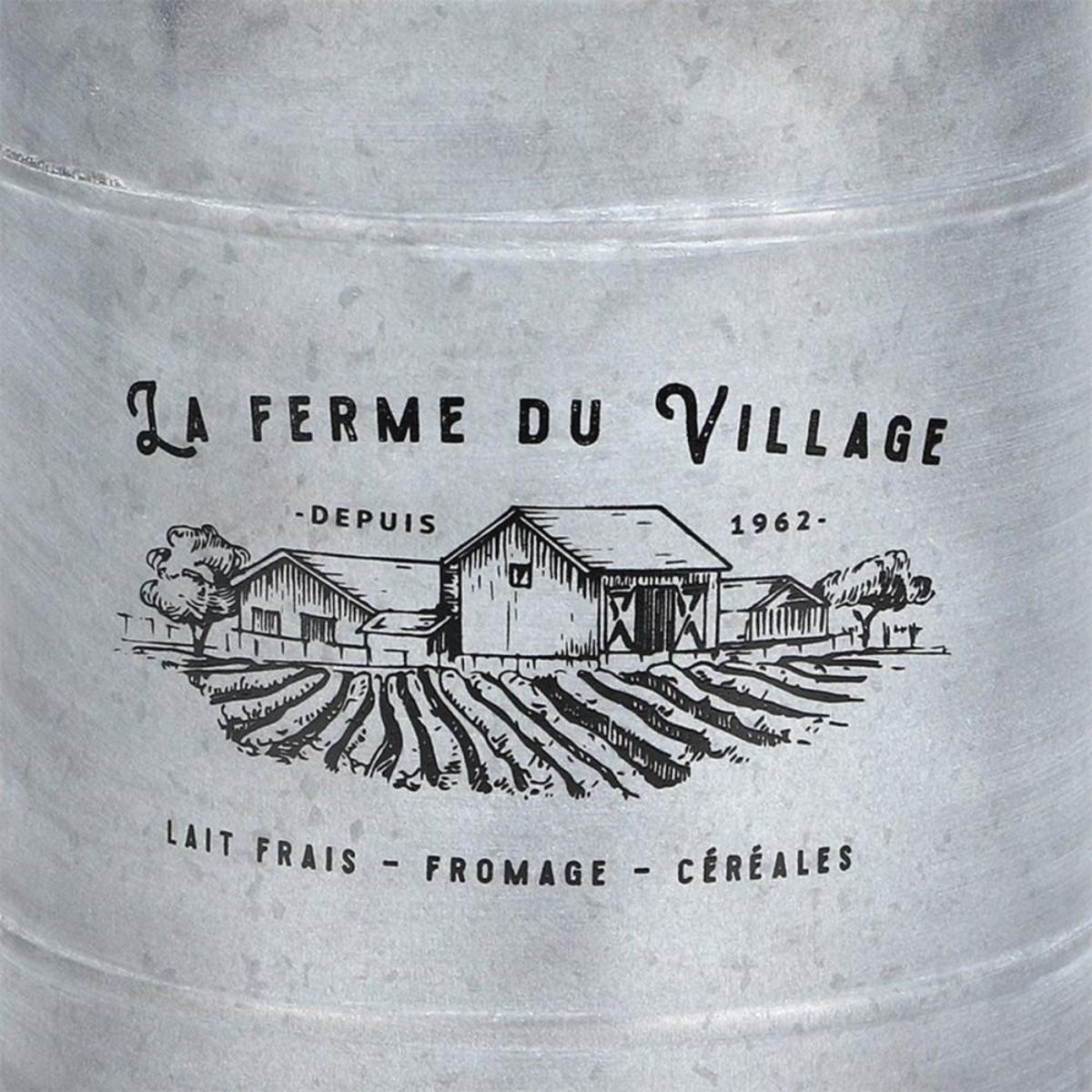 FORNORD Pot à lait métal décoré