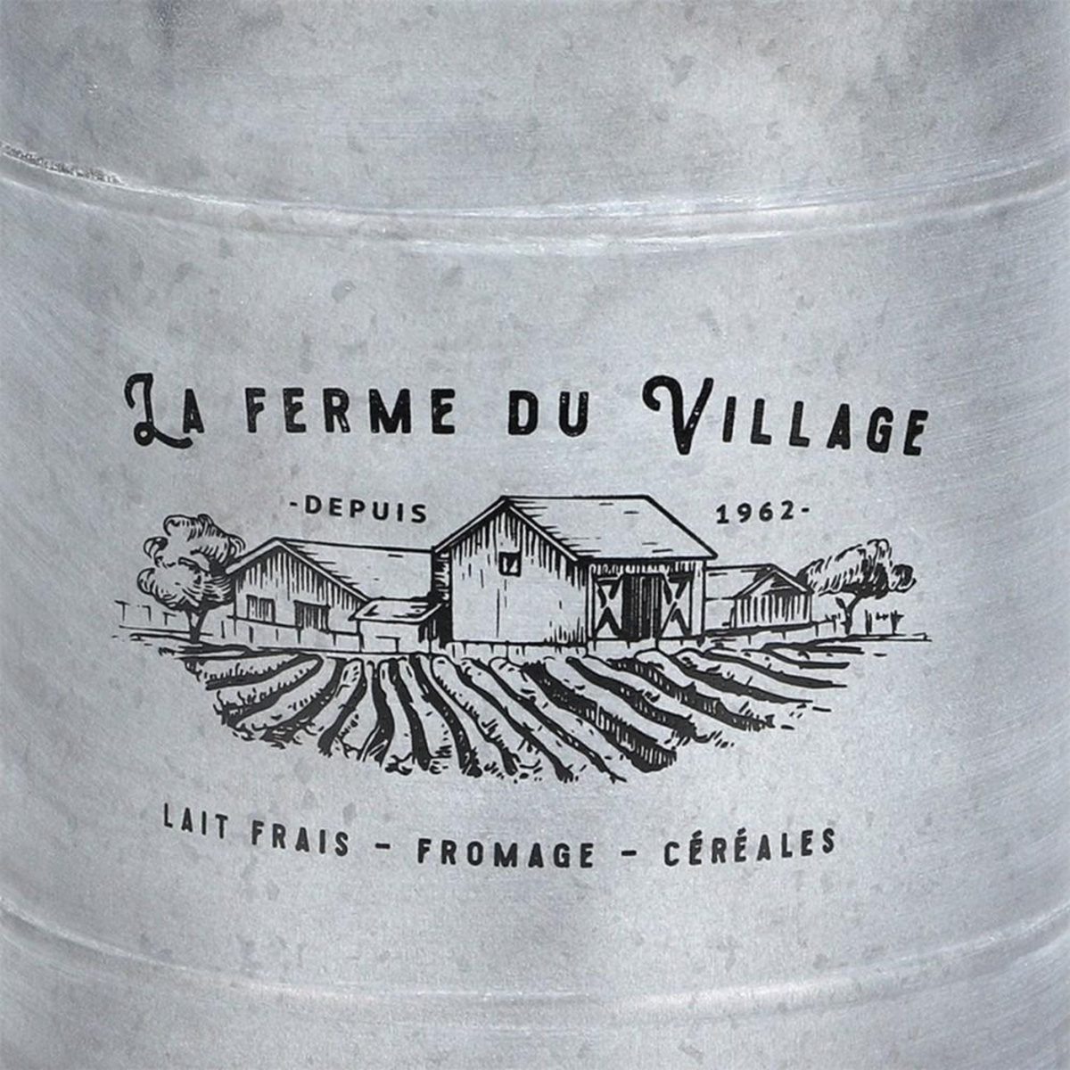 FORNORD Pot à lait métal décoré