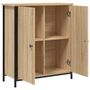 Voir la diapositive 5 : VIDAXL Buffet chene sonoma 70x30x80 cm bois d'ingenierie