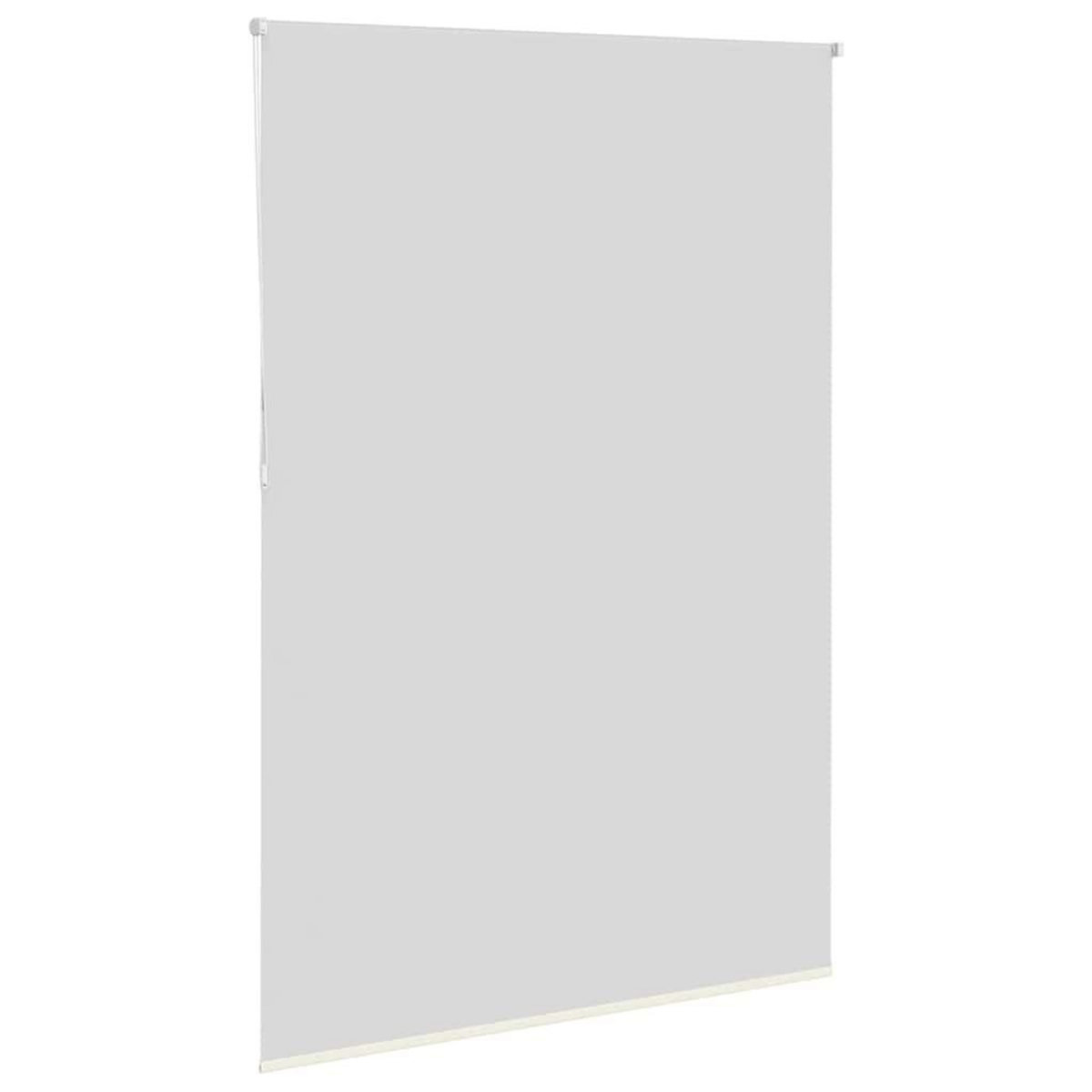 VIDAXL Store enrouleur occultant blanc casse 165x210 cm largeur tissu