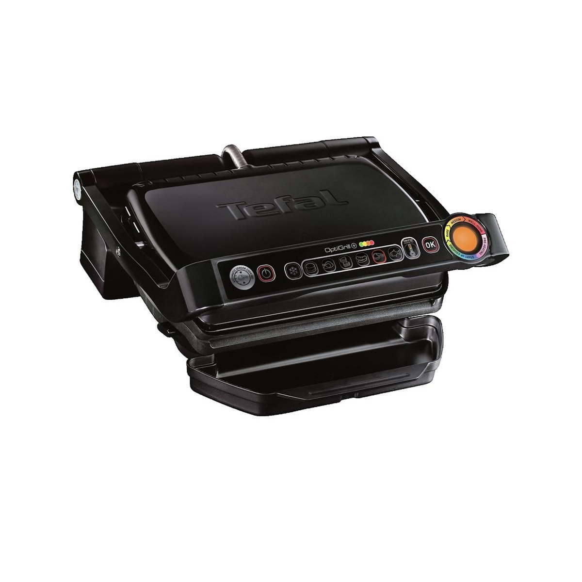TEFAL Grill électrique Tefal GC 7148 Optigrill+ Snacking & Baking avec technologie de cuisson automatique