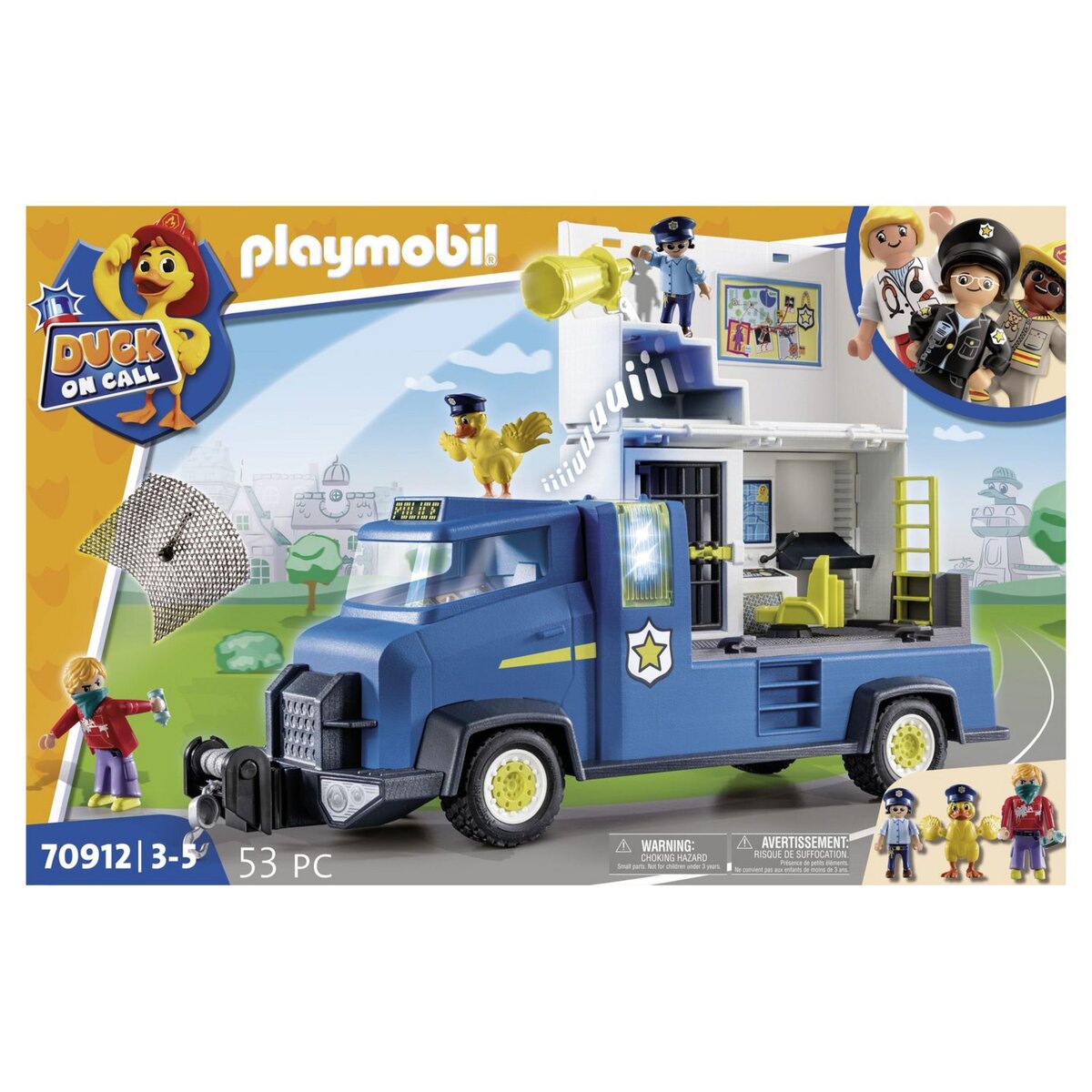 PLAYMOBIL 70912 - Duck on Call - Fourgon de police