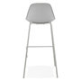 Voir la diapositive 5 : Paris Prix Tabouret de Bar Design en Métal  Funty  95cm Gris