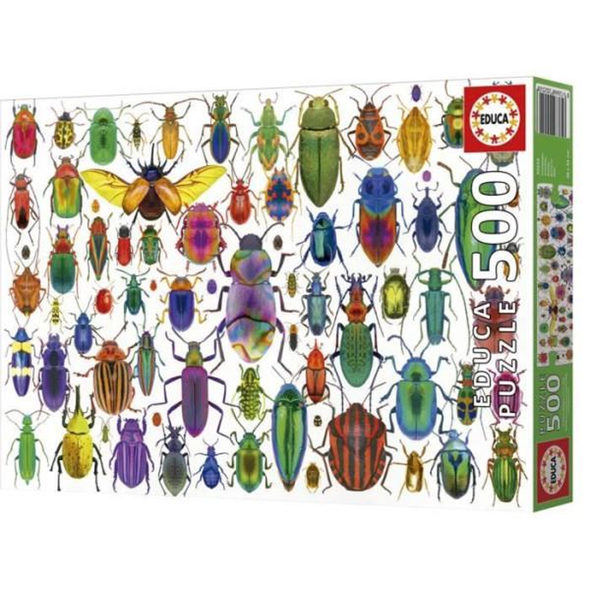 Voir la diapositive 3 : EDUCA Puzzle - educa - scarabées - 500 pieces