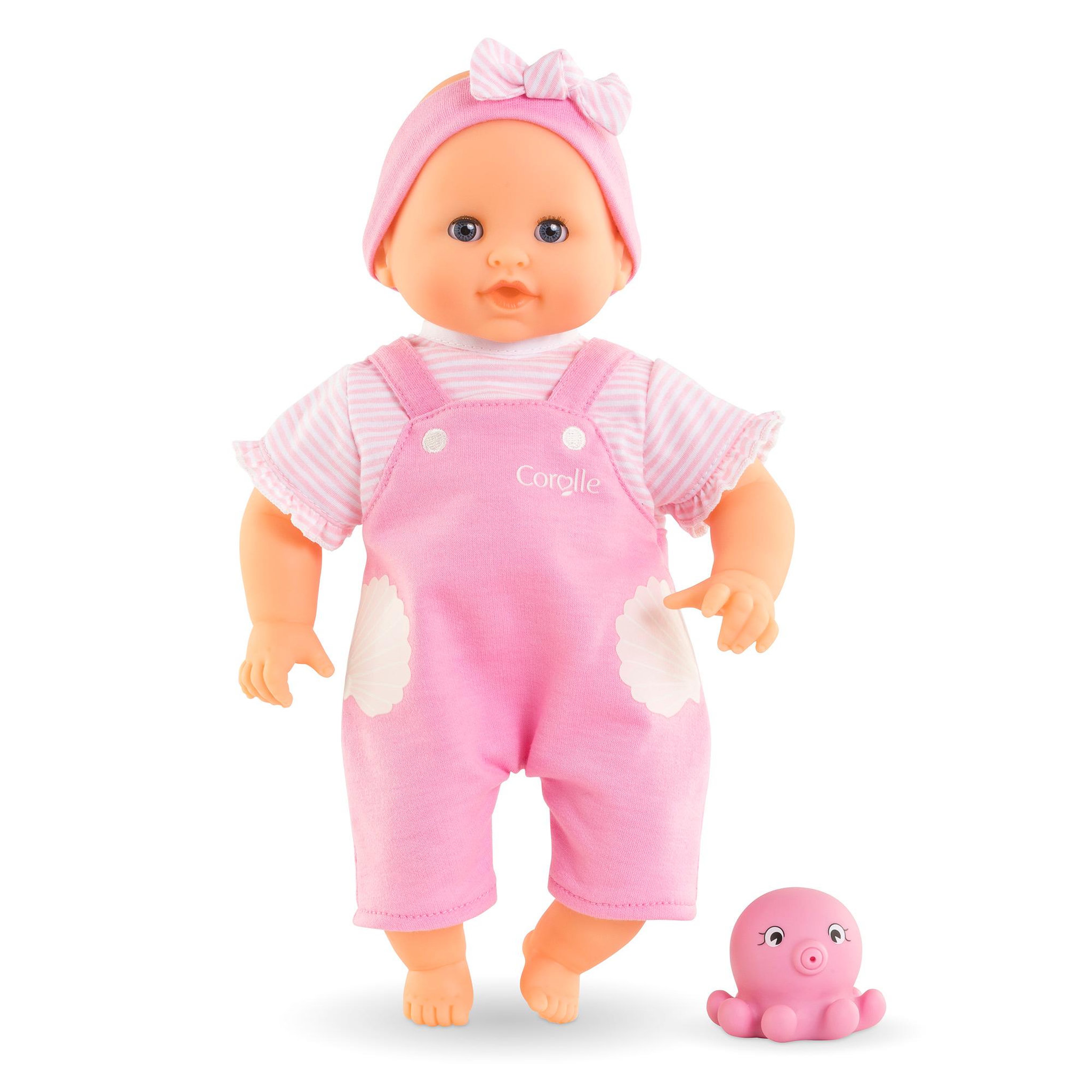 Voir la diapositive 4 : Corolle Poupon Bébé Bain Océane - Coquillages