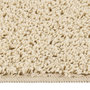 Voir la diapositive 2 : VIDAXL Tapis shaggy antiderapant Creme 120x170 cm