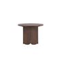 Voir la diapositive 2 : Paris Prix Table Basse Design  Tekla  60cm Marron