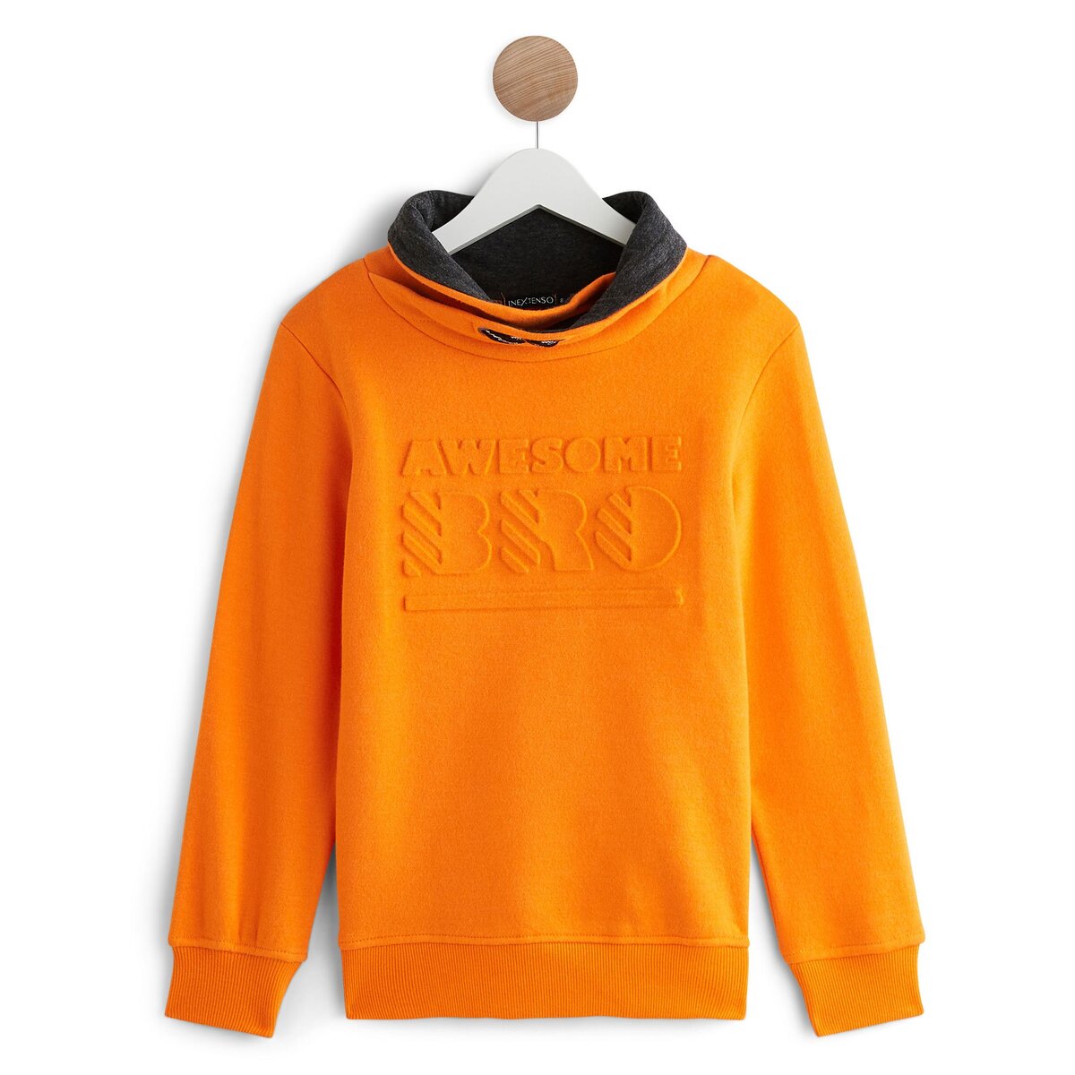 IN EXTENSO Sweat col snood garçon