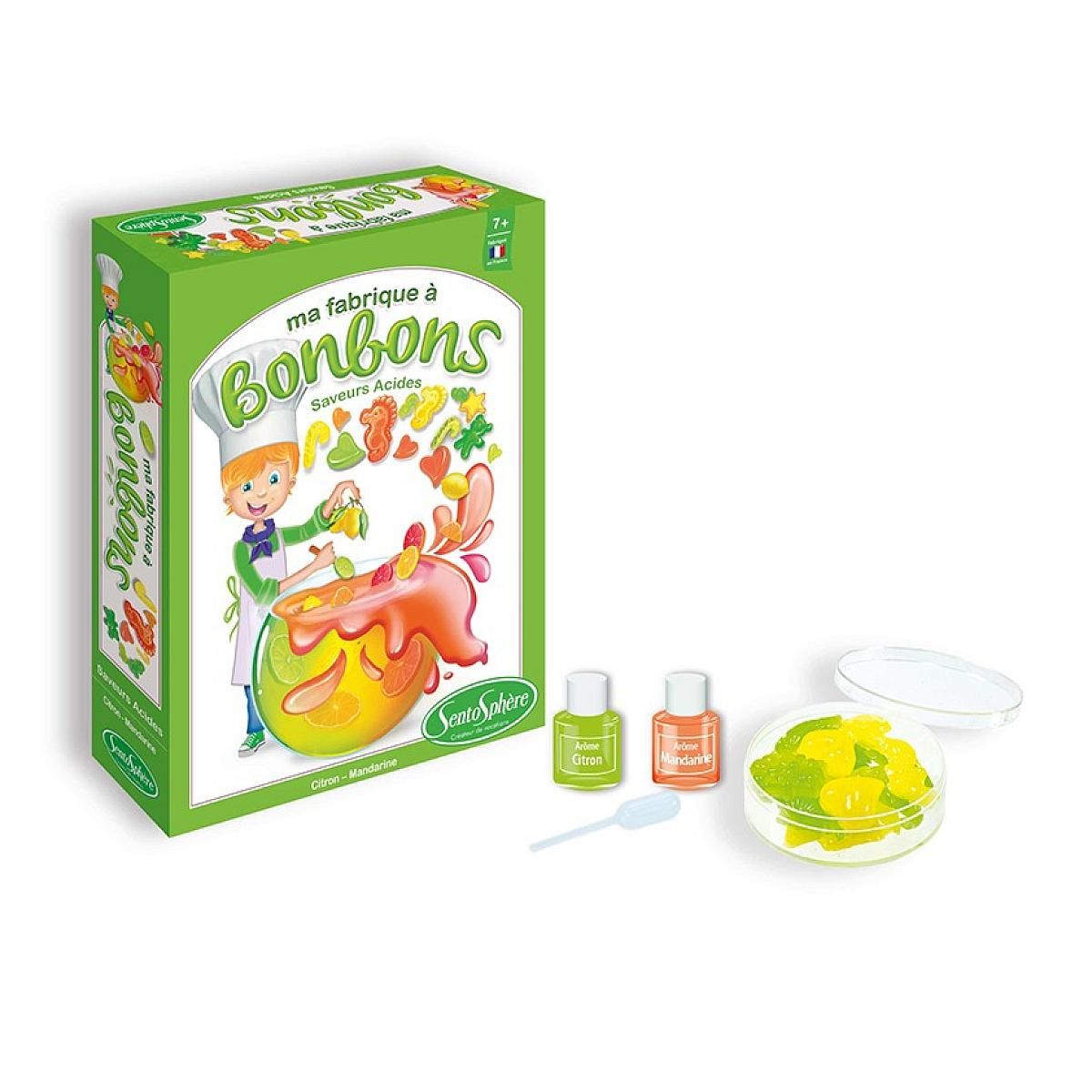 Sentosphere Ma mini fabrique a bonbon saveurs acides